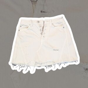 We The Free Denim Skirt